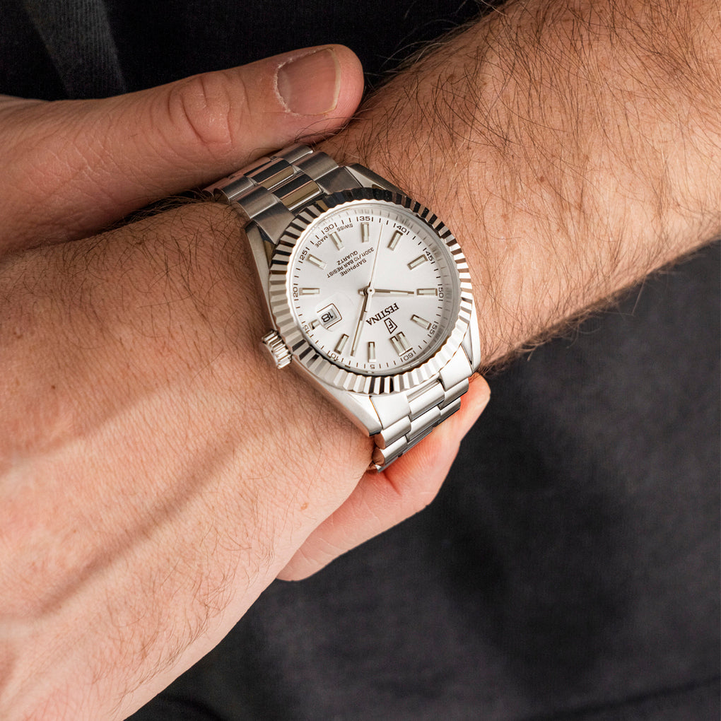 FESTINA SWISS MADE CLASSIC STEEL