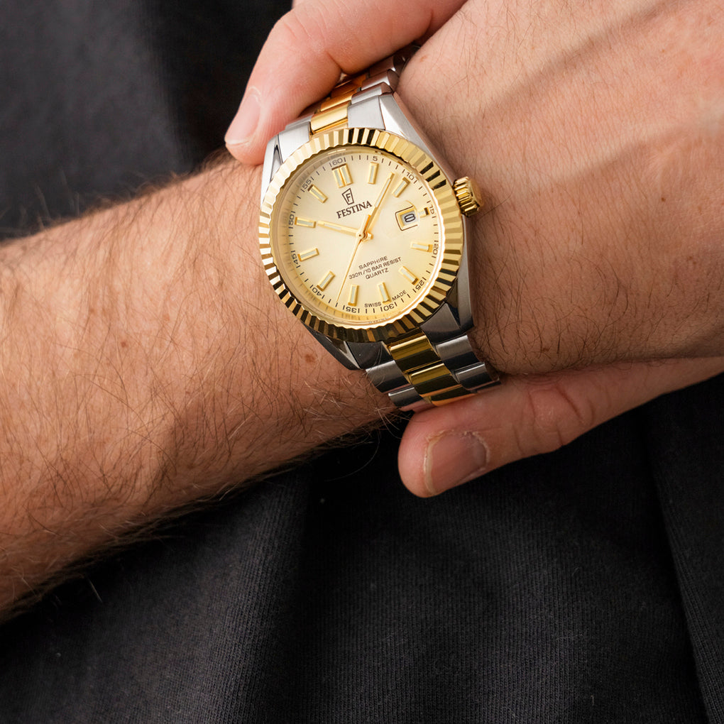 FESTINA SWISS MADE CLASSIC STEEL
