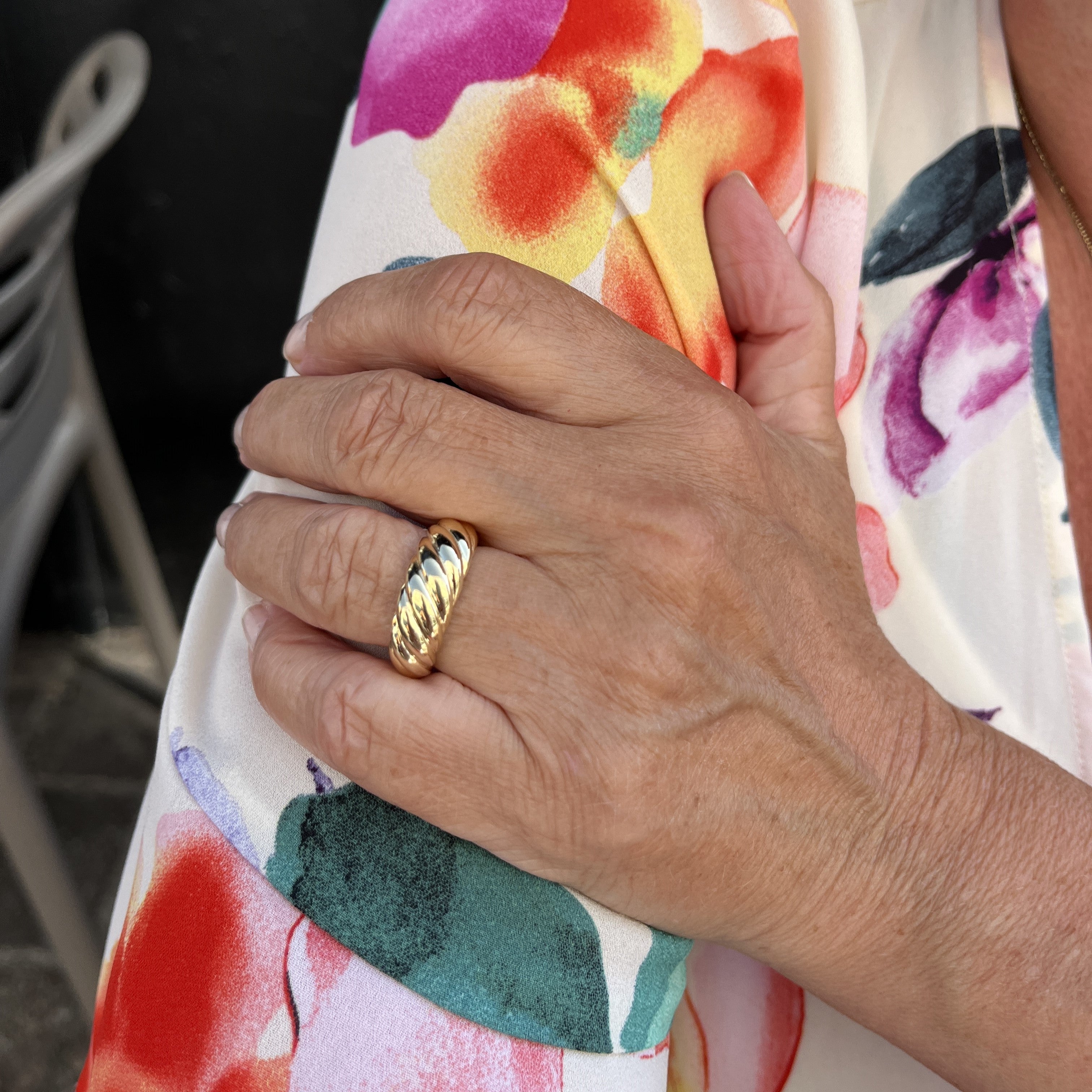 14 Karat Chunky Snoet Ring