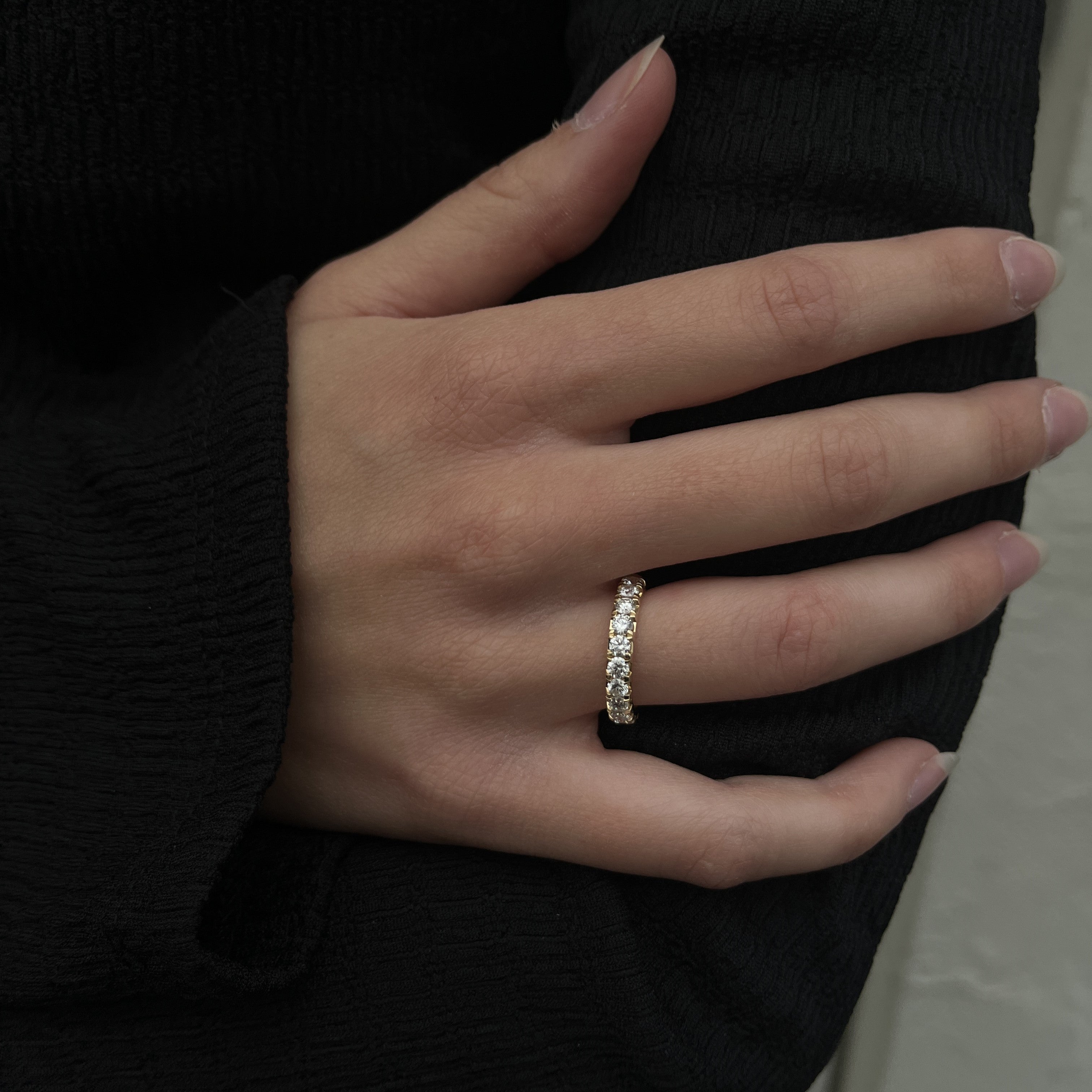 14 Karat Alliance Ring 1,00 ct.