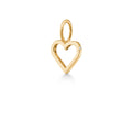 Symbols Open Heart vedhæng - 18kt Rødguld
