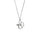 Sølv Skytsengel Halskæde