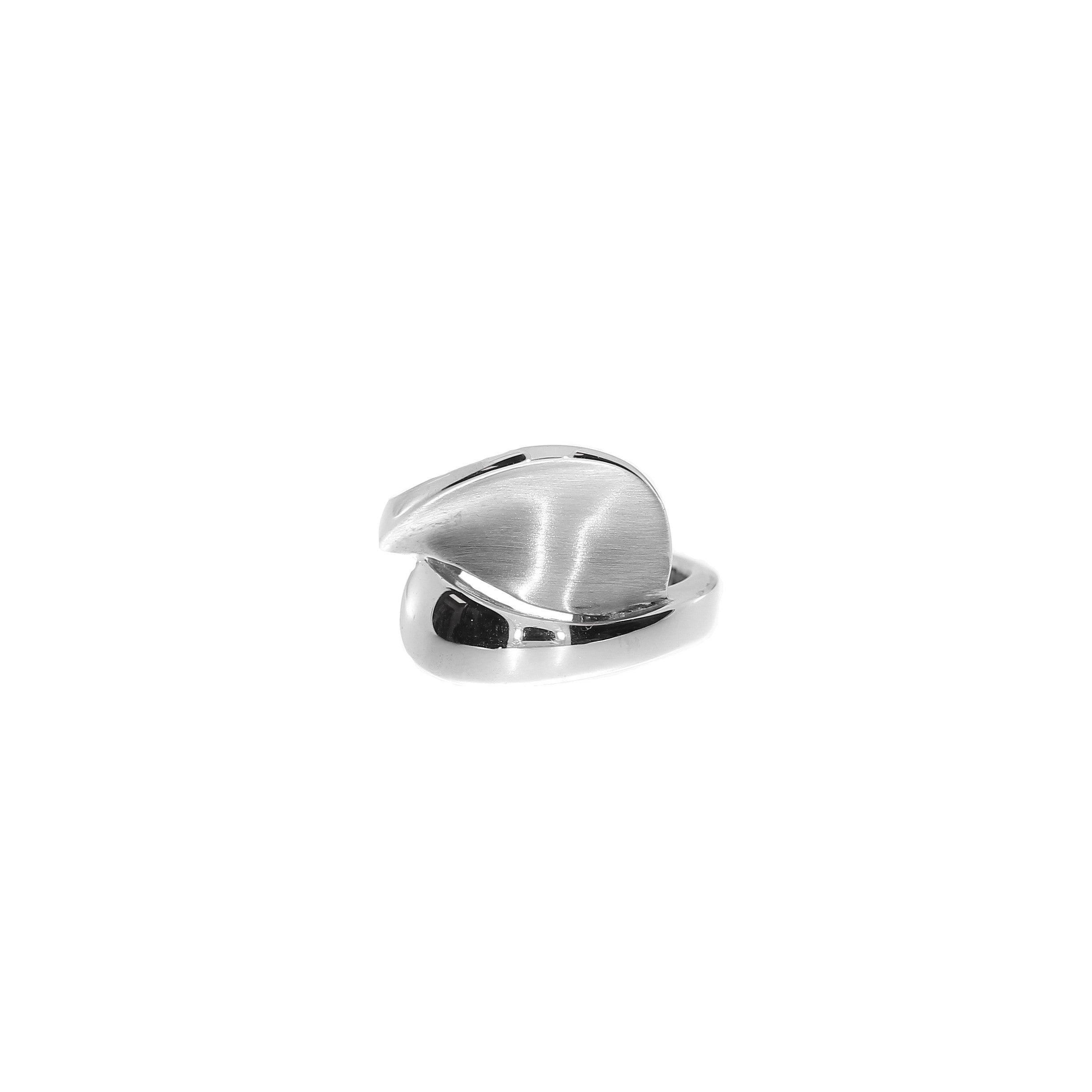 Sølv Duo Mat Ring