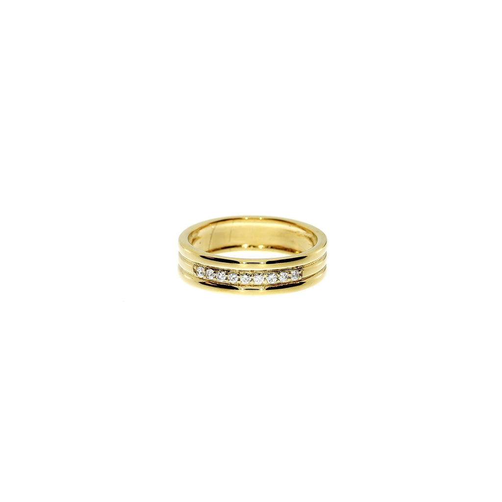Forgyldt Tre-i-en Ring