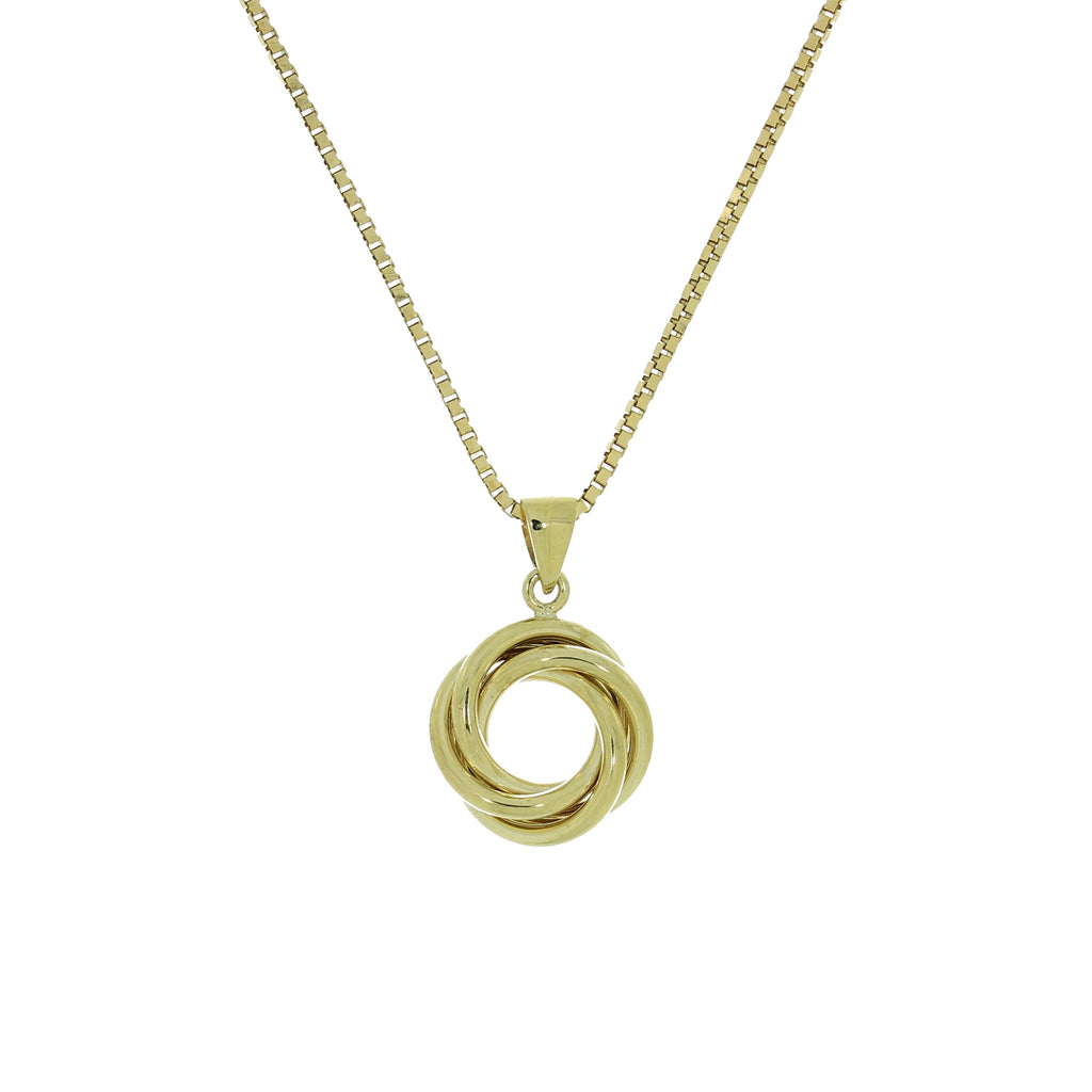 9 Karat Cirkel Vedhæng