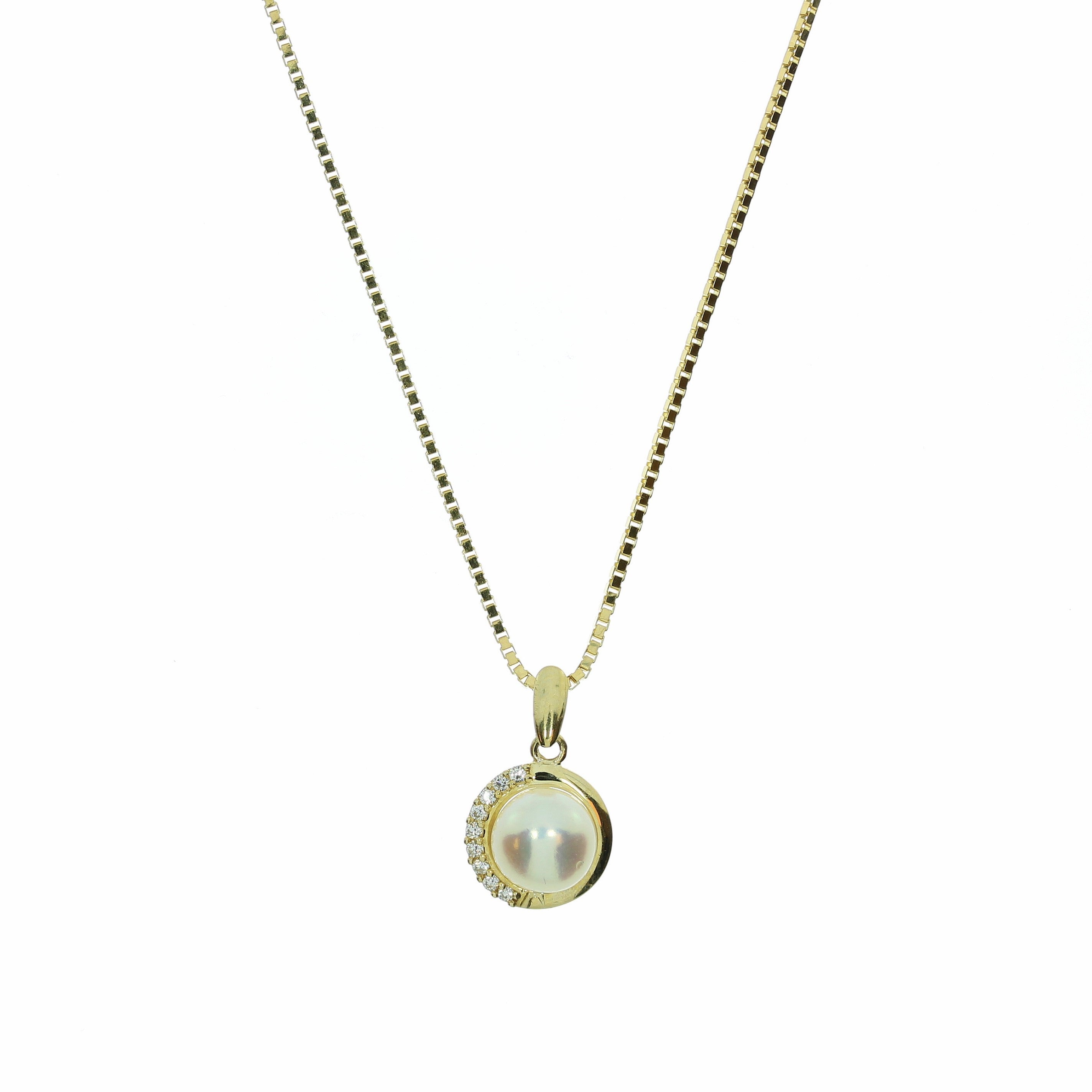 8 Karat Perle Vedhæng