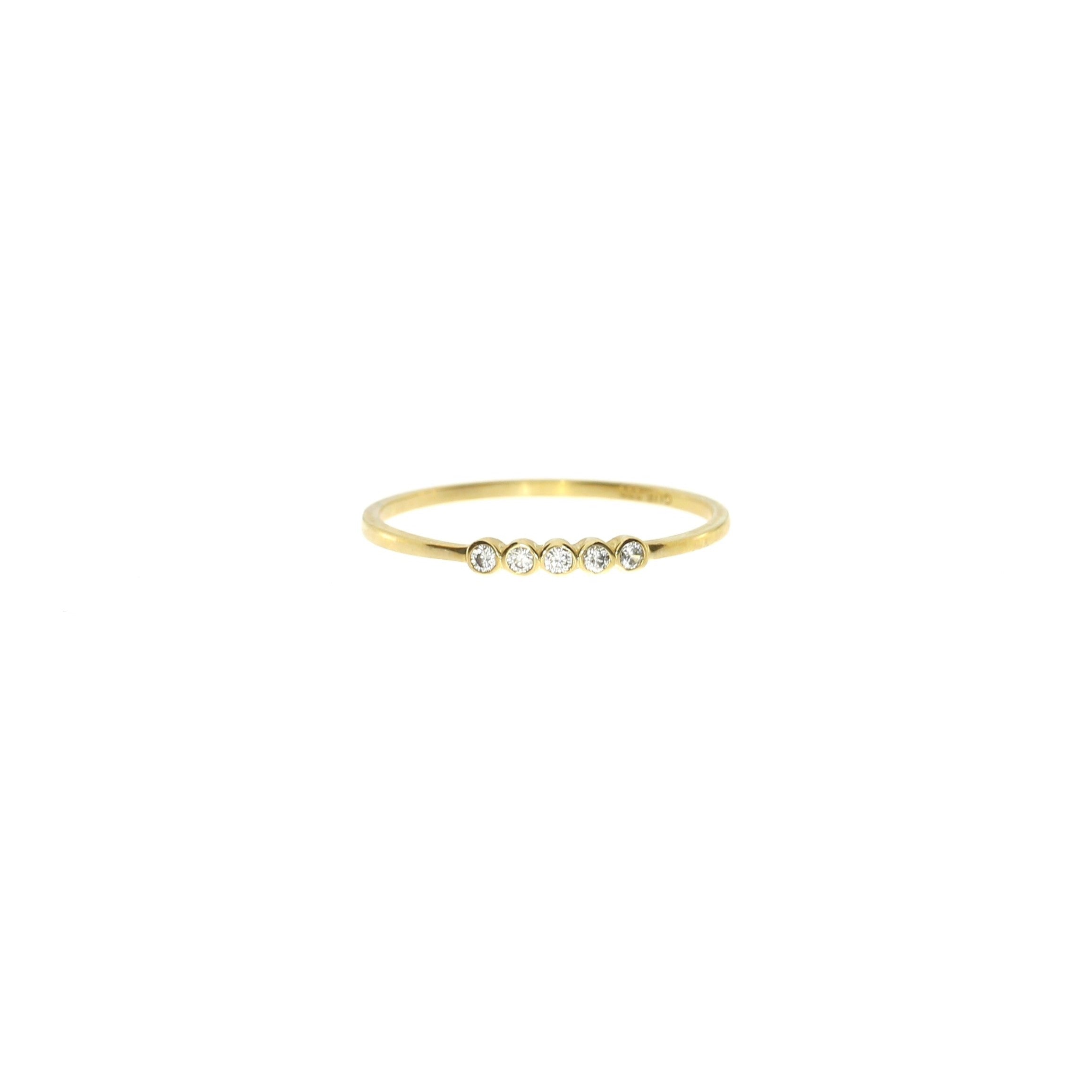 8 Karat Alliance Ring