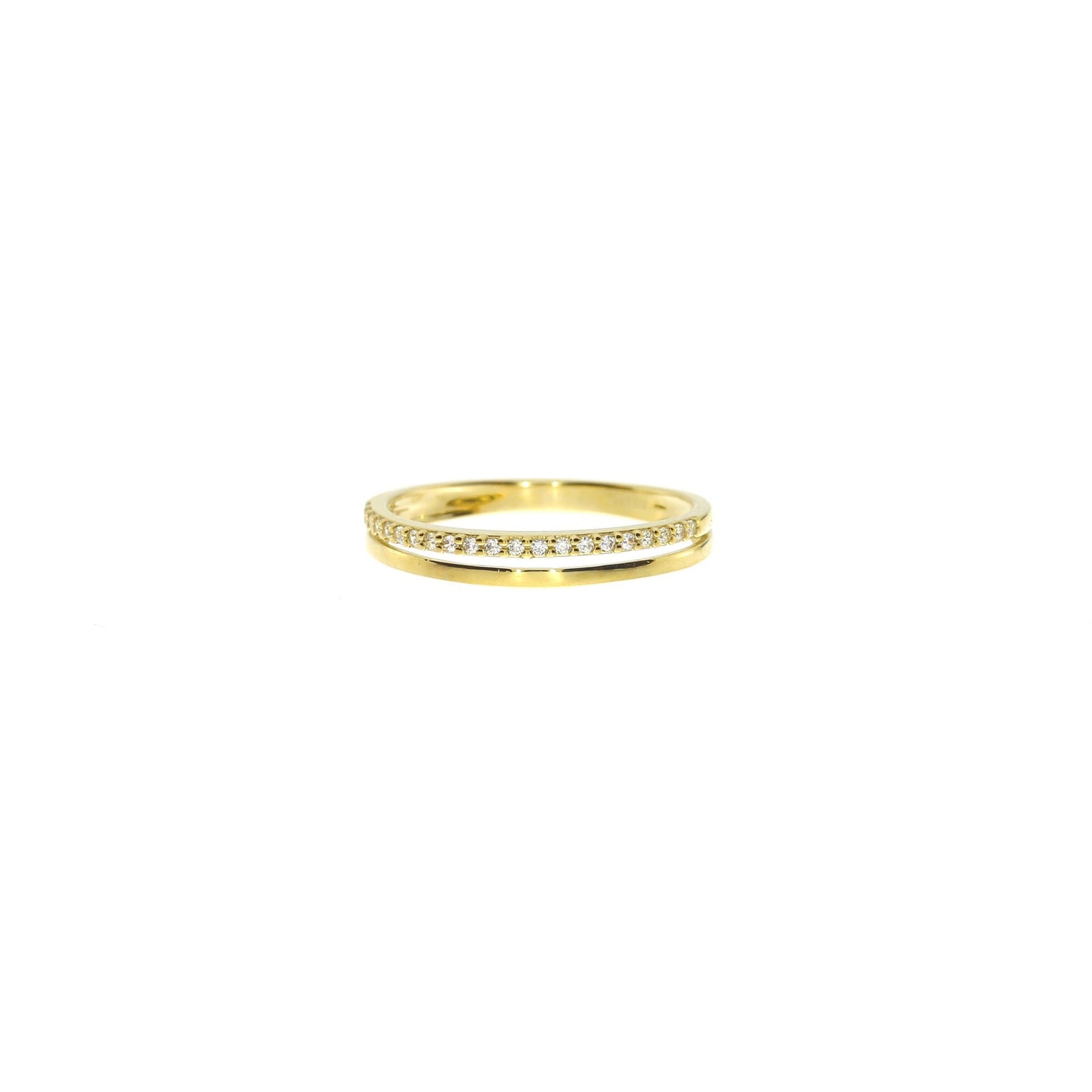 9 Karat Dobbelt Ring