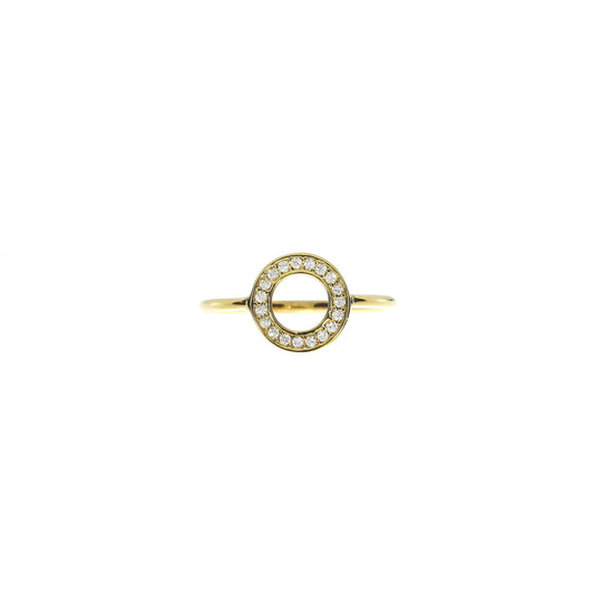 9 Karat Cirkel Ring