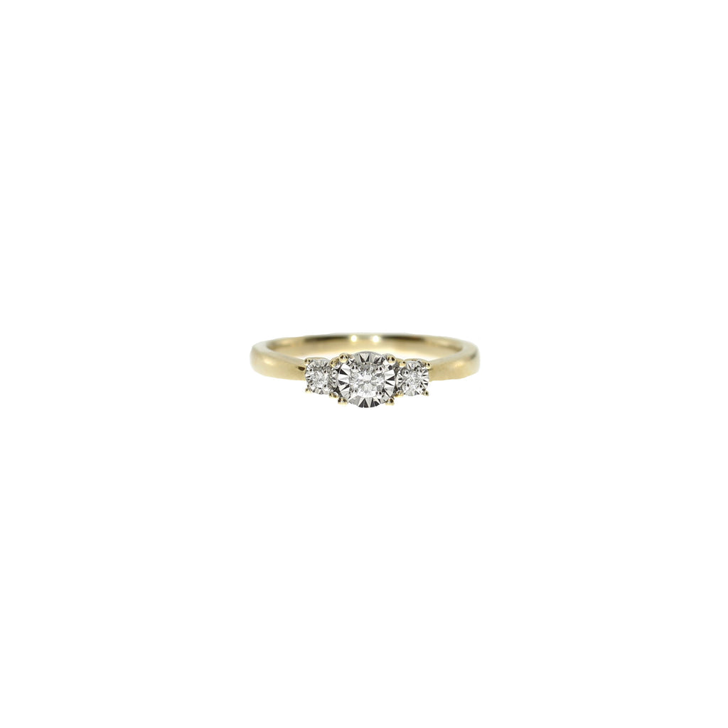 9 Karat Brillant Ring