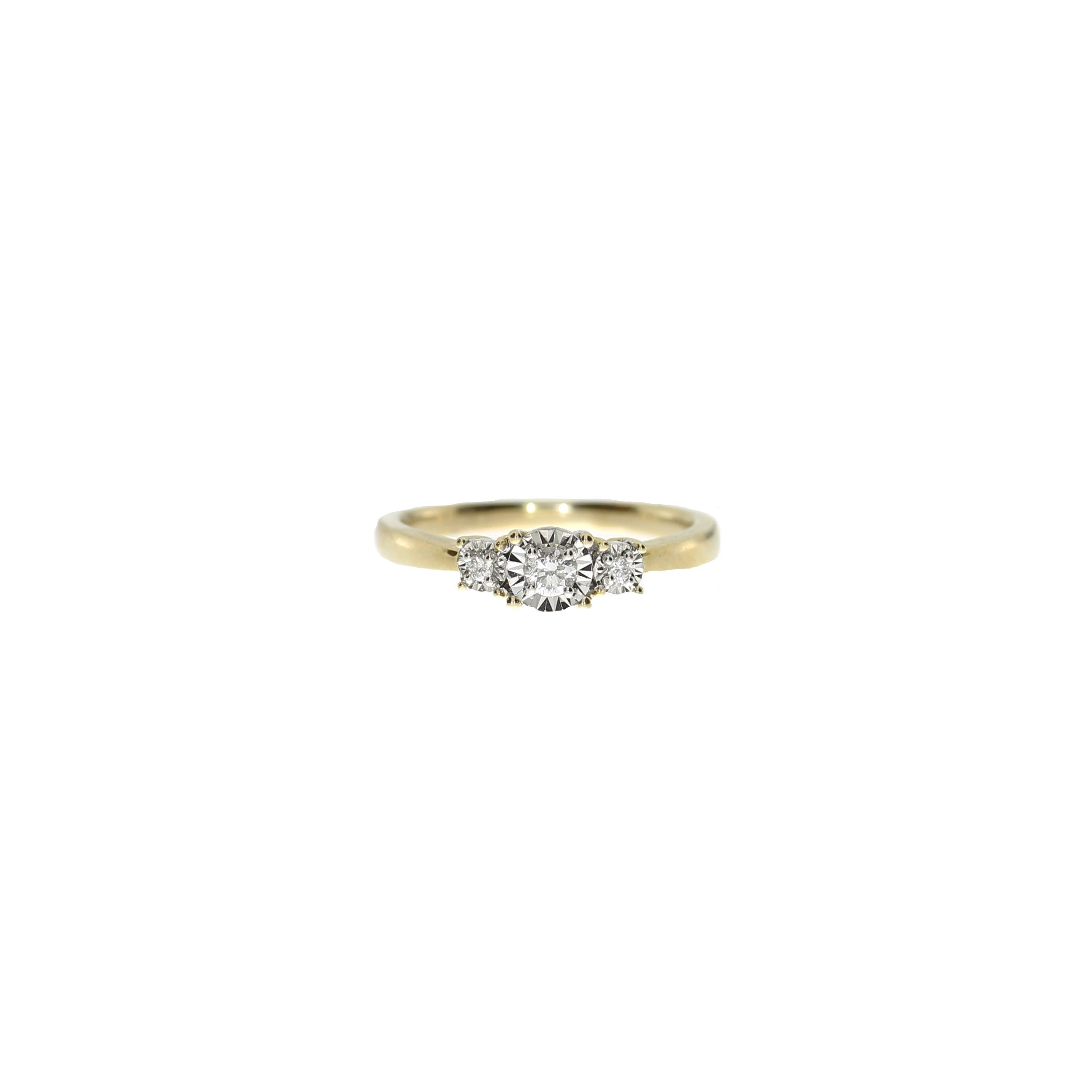 9 Karat Brillant Ring