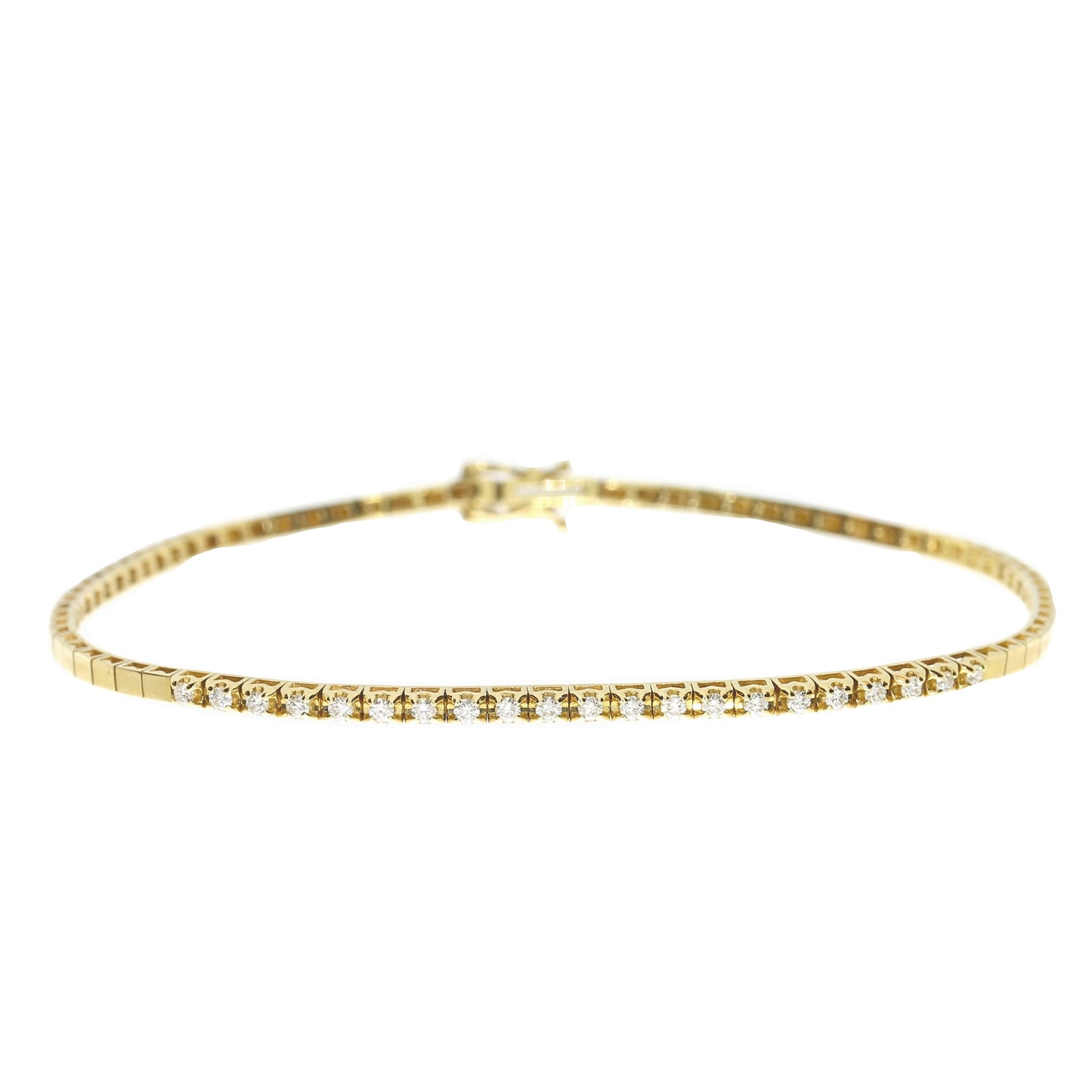 14 Karat Tennisarmbånd 0,33ct