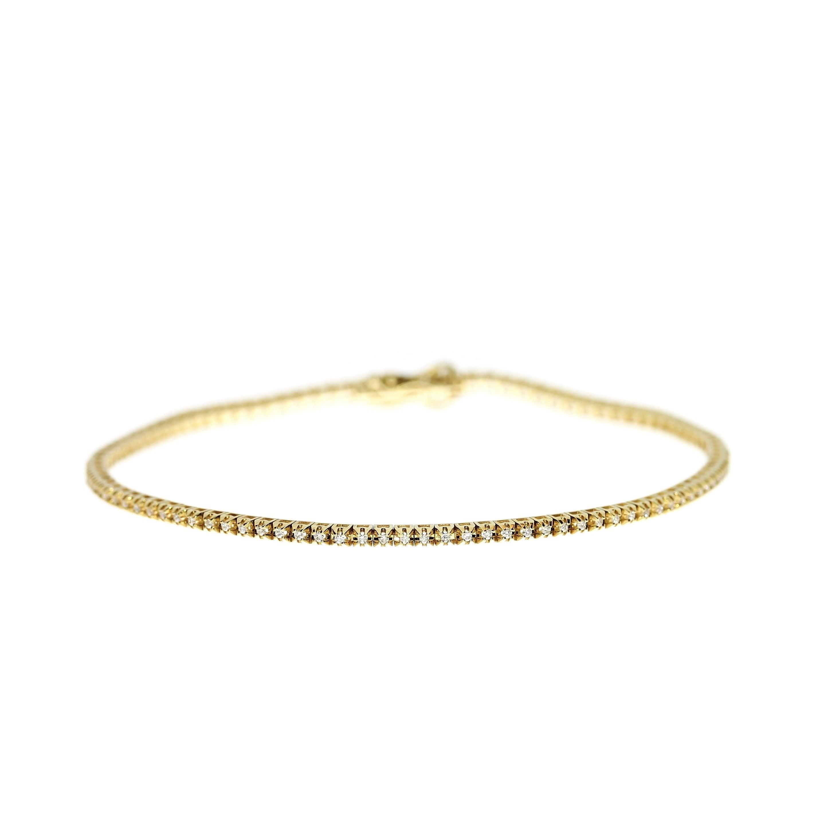 14 Karat Tennisarmbånd 0,33 ct.
