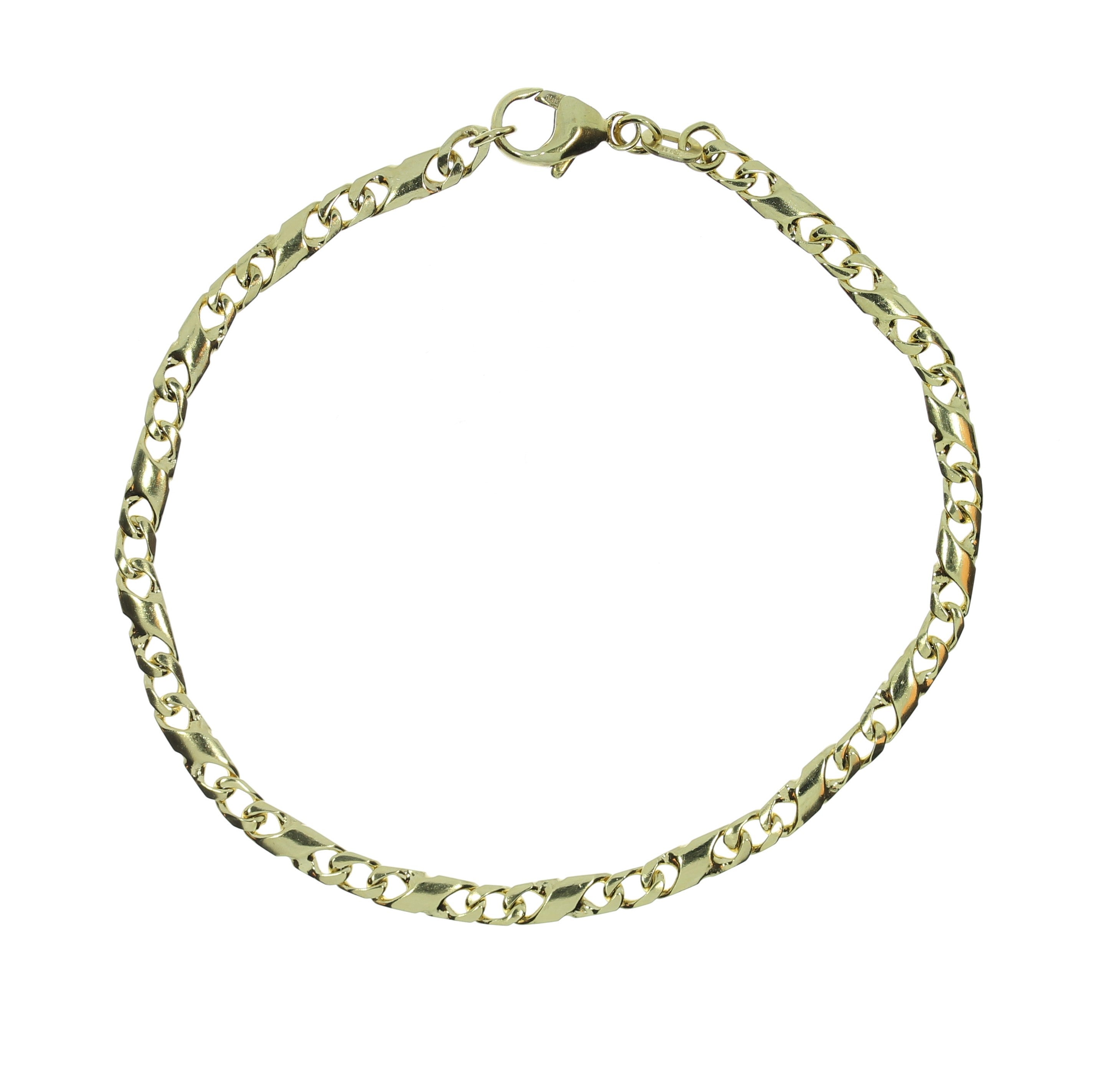 14 Karat Figaro Armbånd