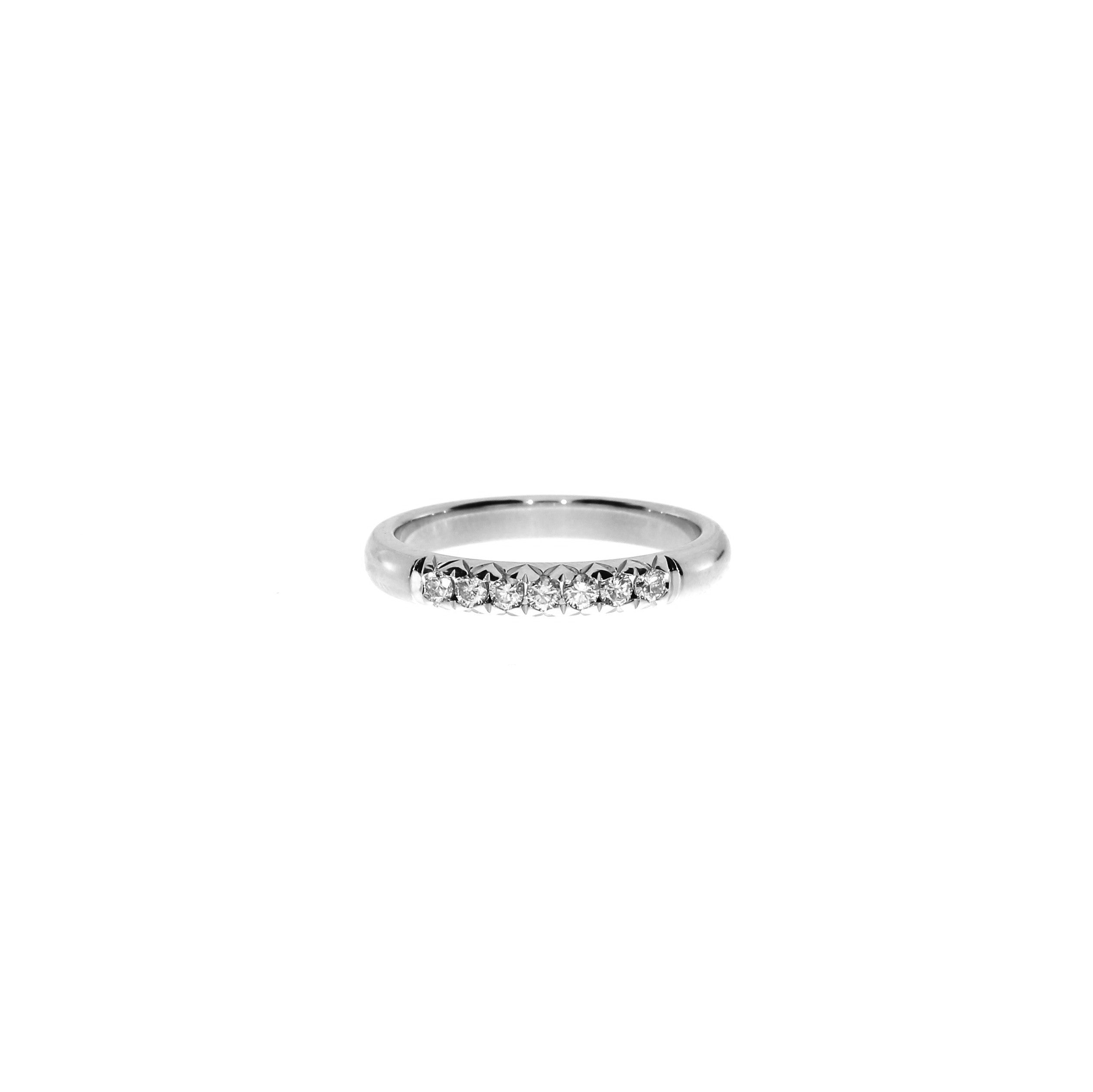14 Karat Hvidguld Gloria Ring 0,21 ct.