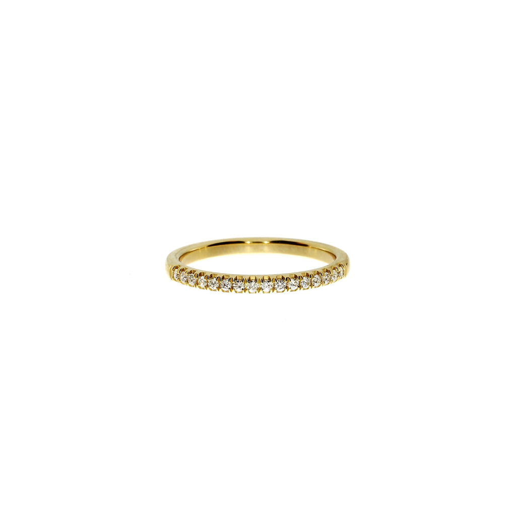 14 Karat Alliancering 0,16 ct.