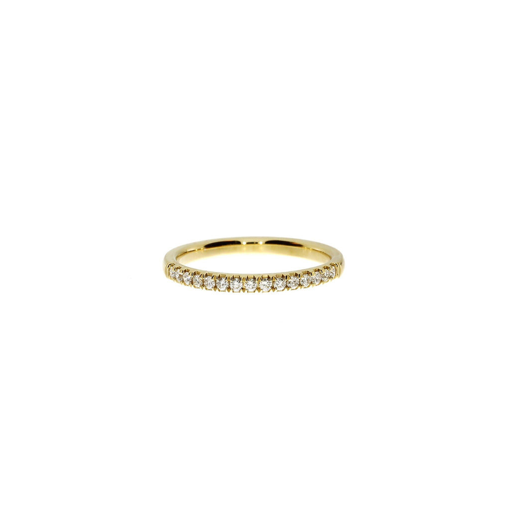 14 Karat Alliancering 0,25 ct.