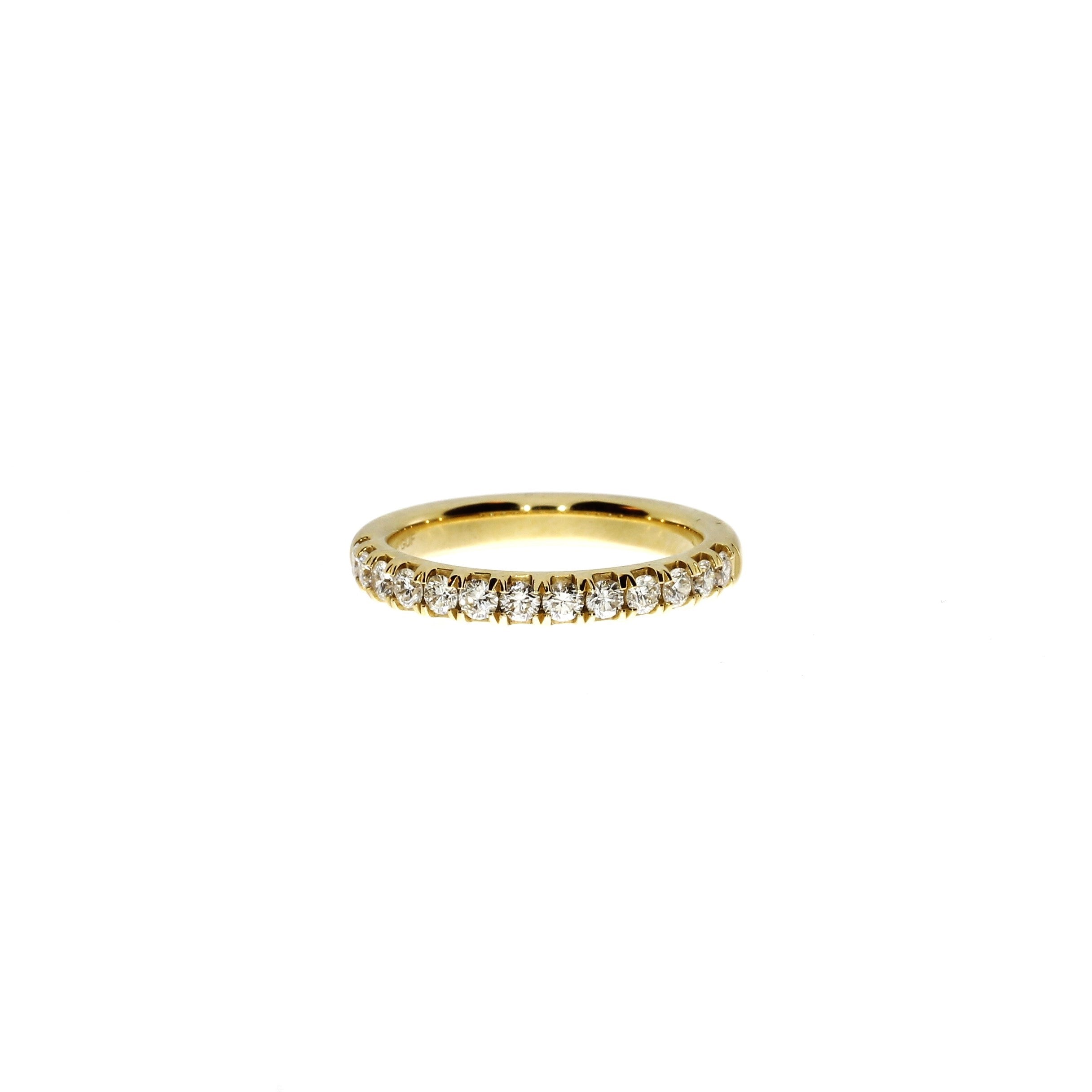 14 Karat Alliancering 0,50 ct.