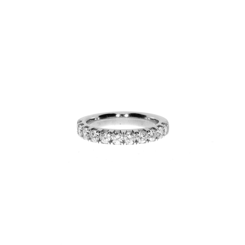 14 Karat Hvidguld Alliance Ring 1,00 ct.