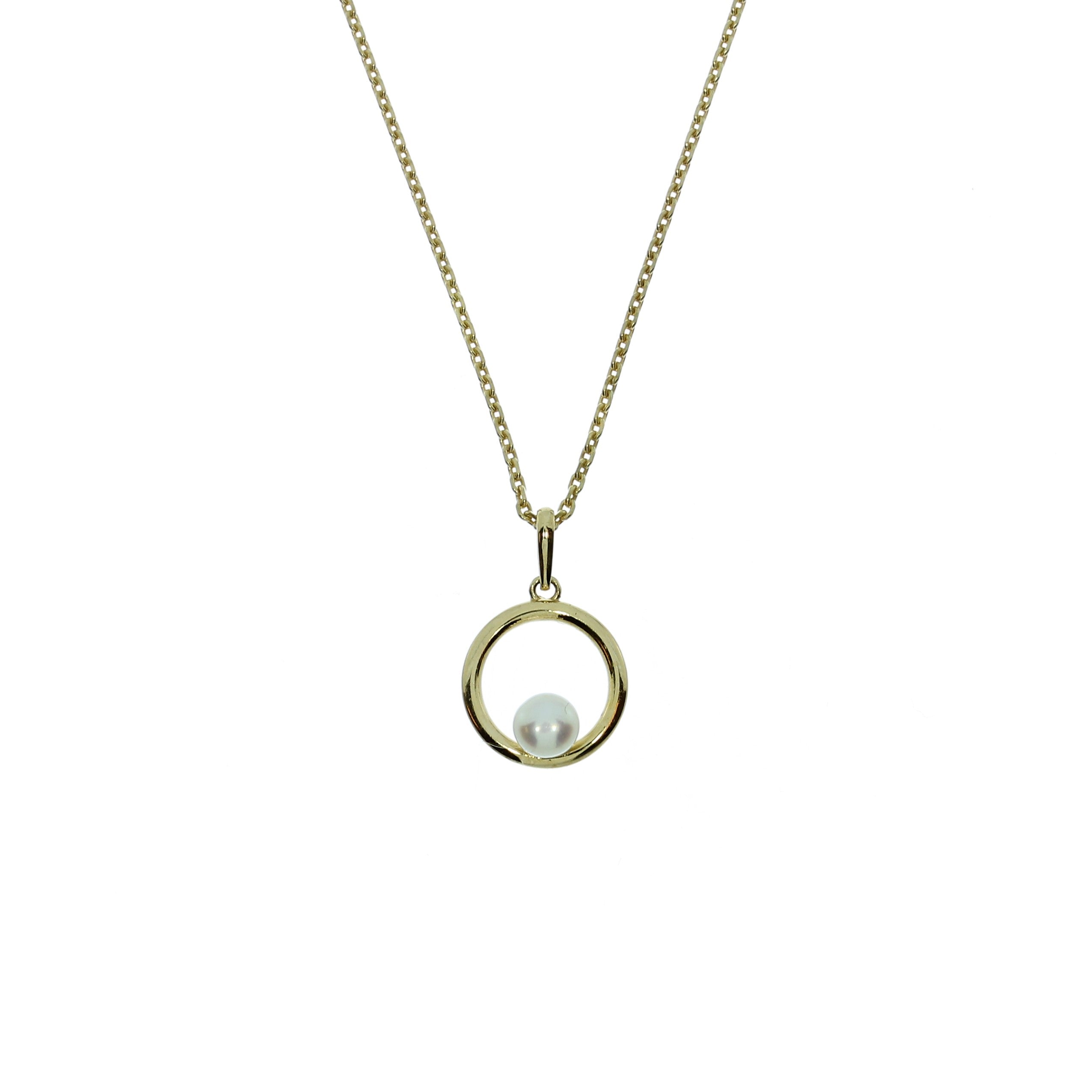 14 Karat Perle Vedhæng